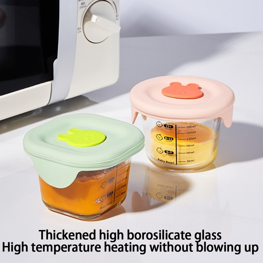 Pacote com 4 Frascos de Vidro  - Baby Food Glass Jars avaliação e preço