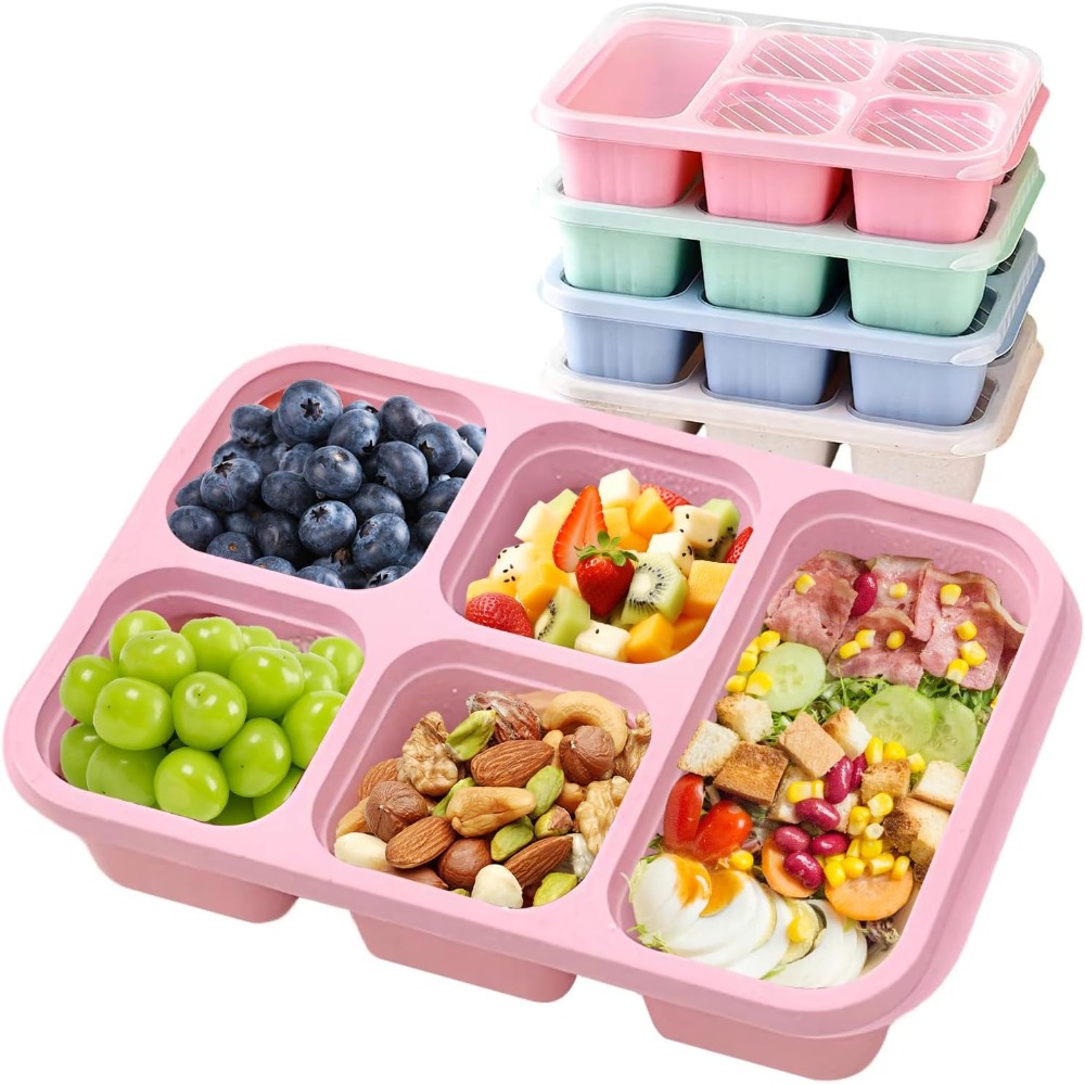 Lancheira Bento com 5 comparti - Snack Container Travel avaliação e preço